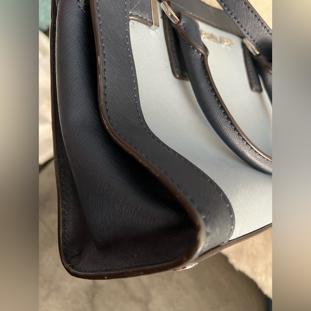 Michael Kors Leather Top Handle Bag - Picture 11 of 13